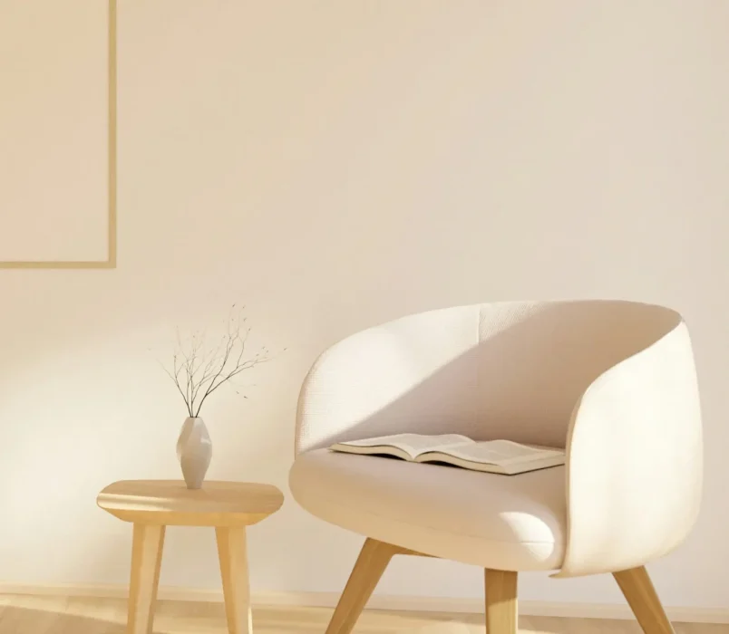 Chair in counselling room, Guildford